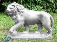 Figura ogrodowa Lew stojący lewy